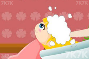 《小美眉做发型2》游戏截图1 《小美眉做发型2》游戏截图1