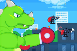 《铁拳暴龙无敌版》游戏截图1 《铁拳暴龙无敌版》游戏截图1