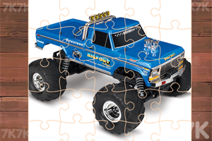 怪物卡车拼图挑战游戏截图2 怪物卡车拼图挑战游戏截图2