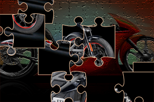 极速摩托车拼图