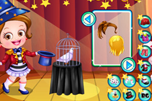 小宝贝当魔术师