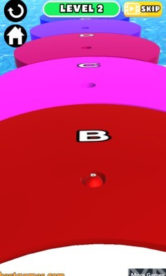 字母球冲刺游戏截图1 字母球冲刺游戏截图1