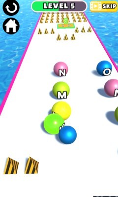 字母球冲刺游戏截图3 字母球冲刺游戏截图3