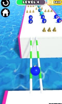 字母球冲刺游戏截图2 字母球冲刺游戏截图2