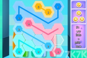 数字彩色连接游戏截图3 数字彩色连接游戏截图3