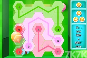 数字彩色连接游戏截图2 数字彩色连接游戏截图2