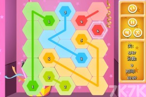 数字彩色连接游戏截图4 数字彩色连接游戏截图4