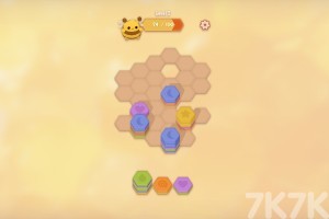 蜜蜂六边形消除游戏截图1 蜜蜂六边形消除游戏截图1