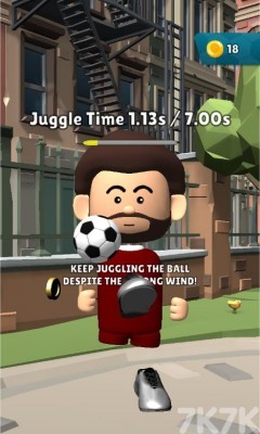 花样颠球游戏截图3 花样颠球游戏截图3