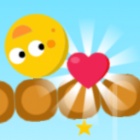 平衡木上的笑脸球