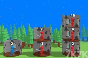 《火柴人闯塔》游戏截图2 《火柴人闯塔》游戏截图2