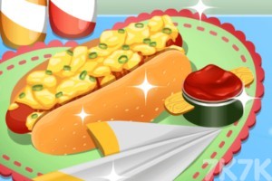 《制作芝士热狗》游戏截图1 《制作芝士热狗》游戏截图1