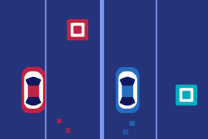 《控制两辆车》游戏截图1 《控制两辆车》游戏截图1