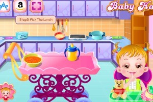 《小宝贝吃午餐》游戏截图3