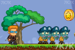 《海盗僵尸杀杀杀》游戏截图2 《海盗僵尸杀杀杀》游戏截图2