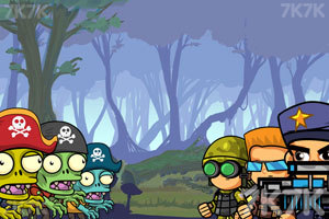 《海盗僵尸杀杀杀》游戏截图1 《海盗僵尸杀杀杀》游戏截图1