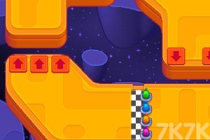 《可爱多人赛车H5》游戏截图1