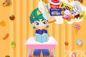 《阿sue吃零食H5》游戏截图1