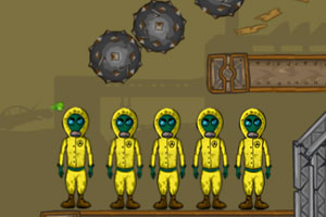 《豆芽菜射僵尸H5版》游戏截图1 《豆芽菜射僵尸H5版》游戏截图1