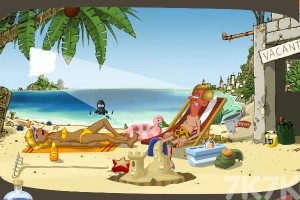 《墨菲定律之度假海滩H5》游戏截图3 《墨菲定律之度假海滩H5》游戏截图3