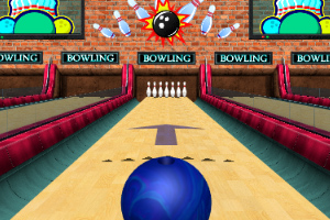 《3D保龄球大赛》游戏截图1 《3D保龄球大赛》游戏截图1