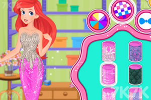 《人鱼爱丽儿的时尚》游戏截图3 《人鱼爱丽儿的时尚》游戏截图3