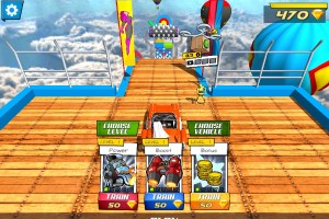 超级英雄特技赛车