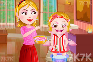 《可爱宝贝SPA体验》游戏截图1 《可爱宝贝SPA体验》游戏截图1