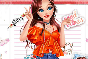 《我的夏季时尚日志》游戏截图1 《我的夏季时尚日志》游戏截图1