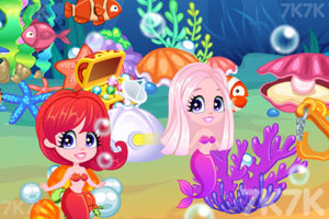 《神秘美人鱼世界》游戏截图2 《神秘美人鱼世界》游戏截图2