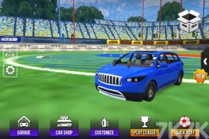 《汽车足球赛》游戏截图1 《汽车足球赛》游戏截图1