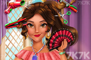《拉丁公主新发型》游戏截图1 《拉丁公主新发型》游戏截图1