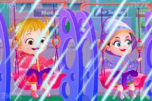 《可爱宝贝雨天玩耍》游戏截图2 《可爱宝贝雨天玩耍》游戏截图2