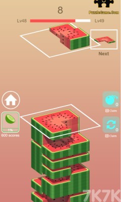 《西瓜叠叠乐》游戏截图3 《西瓜叠叠乐》游戏截图3