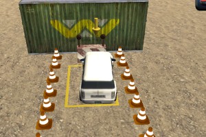 《障碍场地停车》游戏截图1 《障碍场地停车》游戏截图1