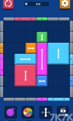《移动彩色块》游戏截图2 《移动彩色块》游戏截图2