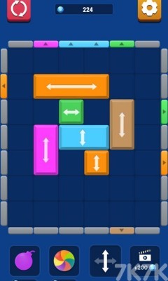 《移动彩色块》游戏截图3 《移动彩色块》游戏截图3