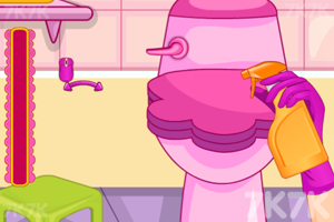 《爱清洁的公主》游戏截图3 《爱清洁的公主》游戏截图3