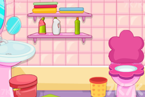 《爱清洁的公主》游戏截图2 《爱清洁的公主》游戏截图2