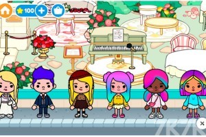 《托卡家庭婚礼》游戏截图1 《托卡家庭婚礼》游戏截图1