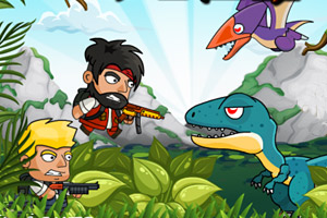 《迪诺兄弟丛林冒险》游戏截图1 《迪诺兄弟丛林冒险》游戏截图1