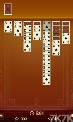 《经典蜘蛛纸牌接龙》游戏截图4 《经典蜘蛛纸牌接龙》游戏截图4