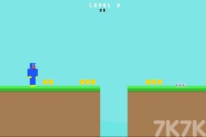 《小蓝人冒险》游戏截图2