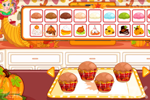 《感恩节蛋糕制作》游戏截图5 《感恩节蛋糕制作》游戏截图5