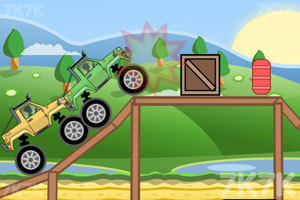 《怪物卡车障碍赛》游戏截图4