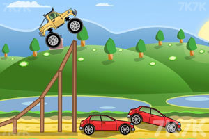 《怪物卡车障碍赛》游戏截图1