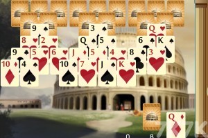 《运气纸牌接龙》游戏截图1 《运气纸牌接龙》游戏截图1