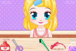 《Q妹美容小铺》游戏截图3 《Q妹美容小铺》游戏截图3