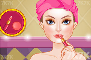 《小脸妆容的秘诀》游戏截图1 《小脸妆容的秘诀》游戏截图1