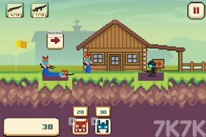 《像素人大战火柴人》游戏截图1 《像素人大战火柴人》游戏截图1